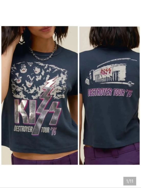 Daydreamer Tops - Daydreamer Kiss Destroyer Tour tee